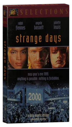 Strange Days VHS, 20th Century Fox Home Entertainment