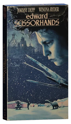 Edward Scissorhands VHS, CBS/FOX Video