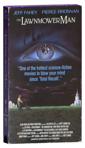 The Lawnmower Man VHS, Alliance Releasing Home Video