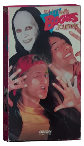 Bill & Ted's Bogus Journey VHS, Orion Home Video