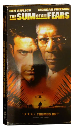The Sum of All Fears VHS cover