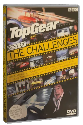 Top Gear The Challenges DVD cover