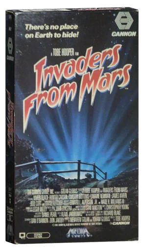 Invaders from Mars VHS, Media Home Entertainment