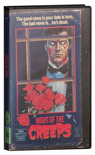 Night of the Creeps VHS, HBO Cannon Video