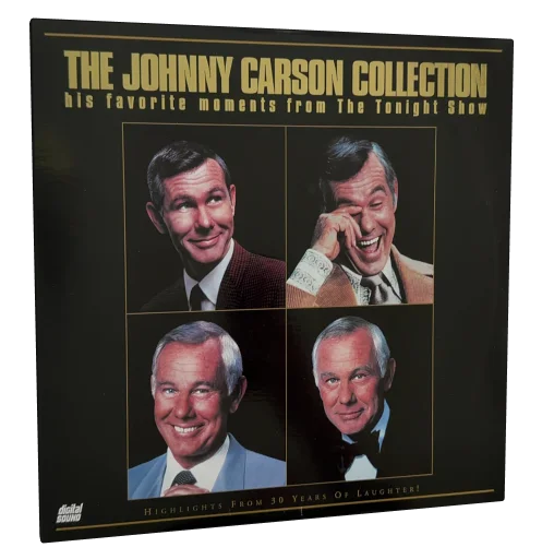 The Johnny Carson Collection his favorite moments from The Tonight Show Laserdisc cover