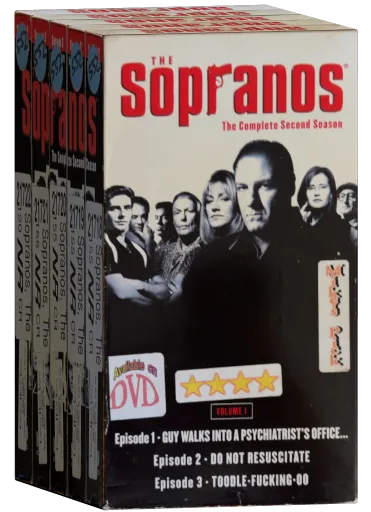 The Sopranos VHS, HBO Home Video