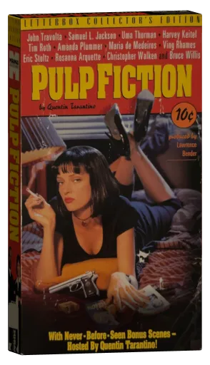 Pulp Fiction VHS, Miramax Home Entertainment
