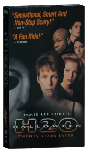 Halloween H20: 20 Years Later VHS cover