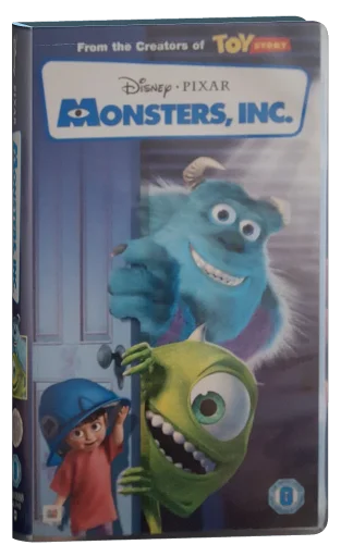 Monsters, Inc. VHS, Disney