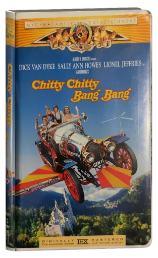 Chitty Chitty Bang Bang VHS, MGM Home Entertainment