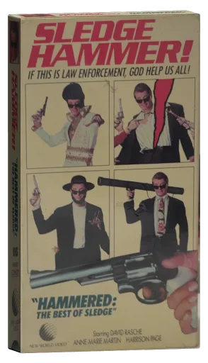 Sledge Hammer! VHS, New World Video