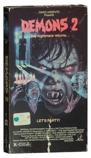 Demons 2 VHS, Imperial Entertainment Corp