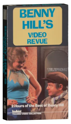 Benny Hill's Video Revue VHS cover
