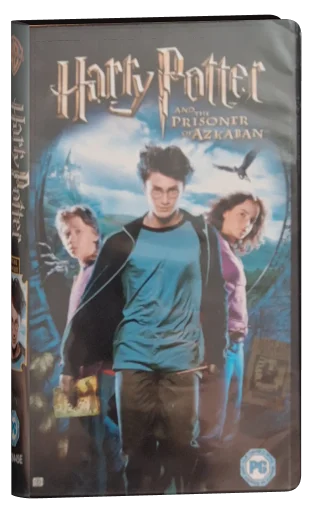Harry Potter and the Prisoner of Azkaban VHS cover