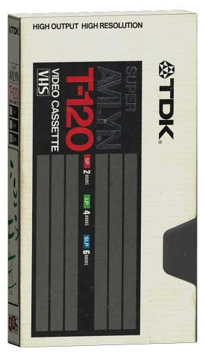 TDK HQ High Quality VHS cover