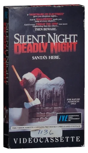 Silent Night, Deadly Night VHS, IVE (International Video Entertainment)