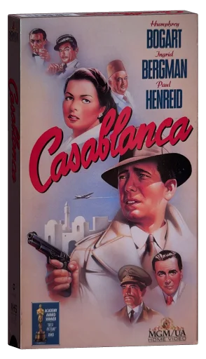 Casablanca VHS, MGM/UA Home Video