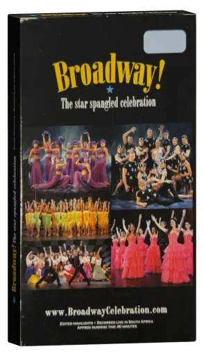 Broadway! The star spangled celebration VHS cover