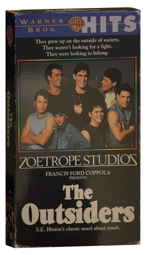 The Outsiders VHS, Warner Home Video
