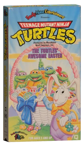 Teenage Mutant Ninja Turtles VHS cover