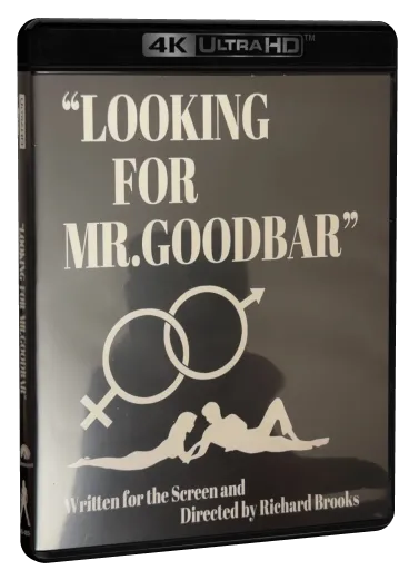 First Comes the Word: Richard Brooks and the Making of 'Looking for Mr. Goodbar' 4K-UHD cover