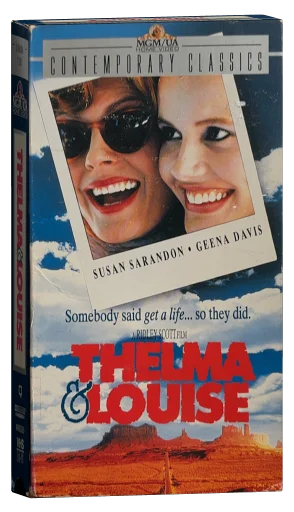 Thelma & Louise VHS, MGM/UA Home Video