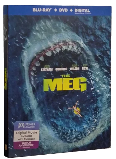 The Meg Blu-ray, Warner Bros. Pictures