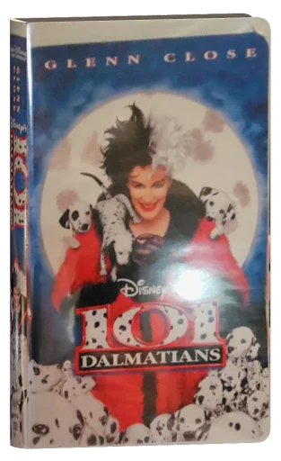 101 Dalmatians VHS, Walt Disney Home Video