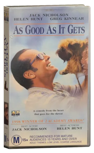 As Good as It Gets VHS, Columbia TriStar Home Video