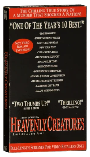Heavenly Creatures VHS, Miramax Home Entertainment