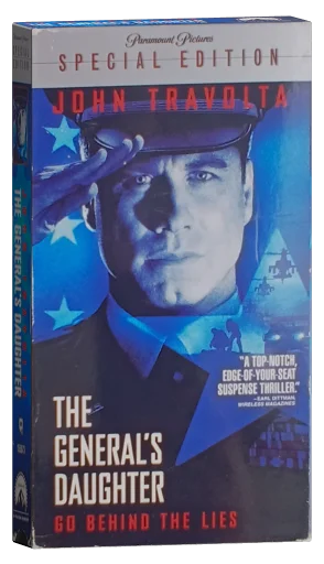 The General's Daughter VHS, Paramount Pictures Home Entertainment