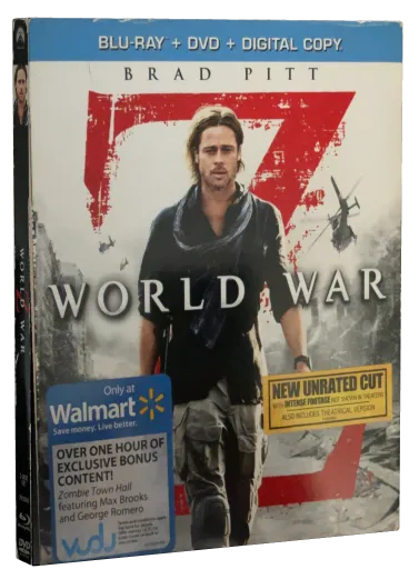 World War Z Blu-ray cover