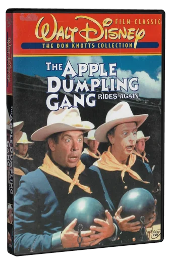 The Apple Dumpling Gang Rides Again DVD, Disney DVD