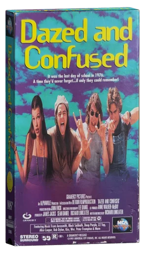 Dazed and Confused VHS, MCA Universal Home Video