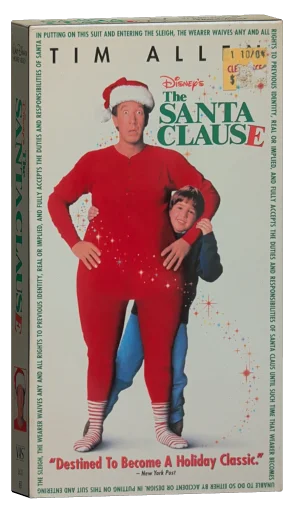The Santa Clause VHS, Walt Disney Home Video