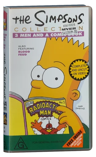 The Simpsons 3 Men and a Comic Book (1995)