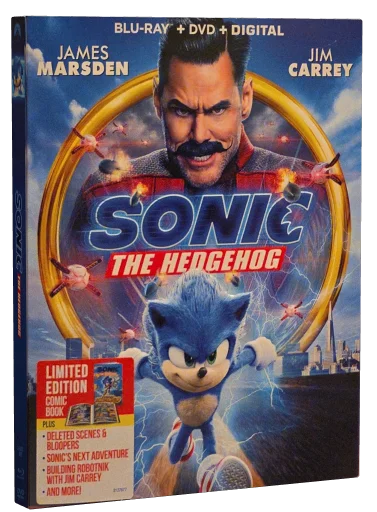 Sonic the Hedgehog Blu-ray, Paramount