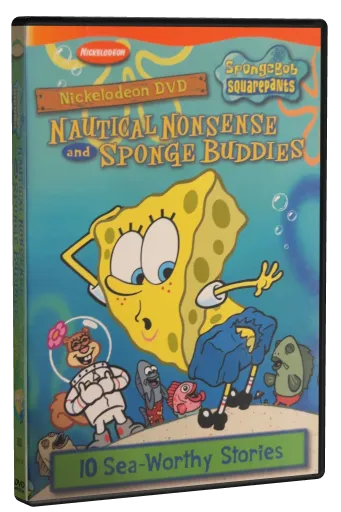 SpongeBob SquarePants - Nautical Nonsense and Sponge Buddies DVD, Paramount Home Video