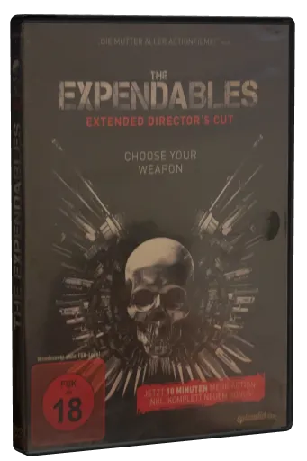 The Expendables DVD cover