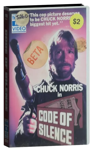 Code of Silence Betamax, HBO Video
