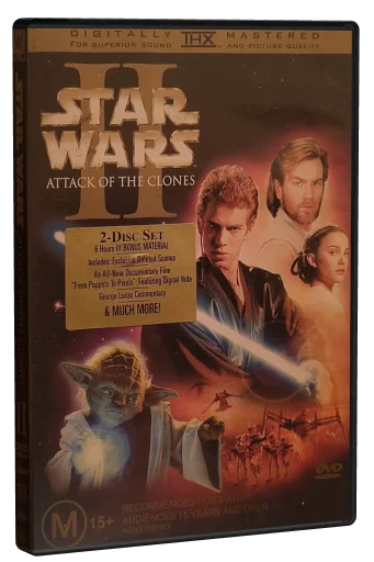 Star Wars: Episode II - Attack of the Clones DVD, Twentieth Century Fox Home Entertainment