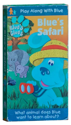 Blue's Clues VHS cover