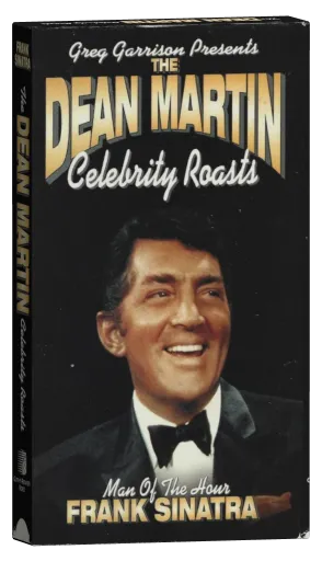 Dean Martin celebrity roast man of the hour Frank Sinatra VHS cover