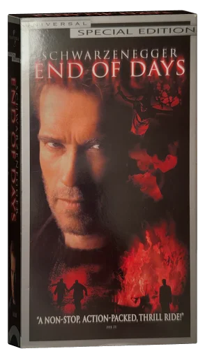 End of Days VHS, Universal Studios Home Video