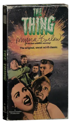 The Thing from Another World VHS, VidAmerica