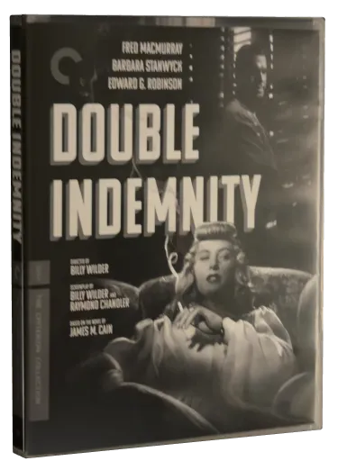 Double Indemnity Blu-ray, The Criterion Collection