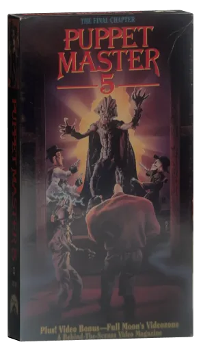 Puppet Master V: Totem VHS, Paramount Home Video