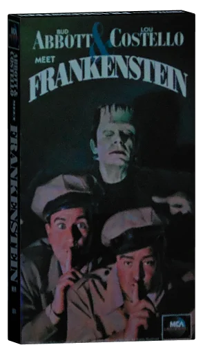 Bud Abbott and Lou Costello Meet Frankenstein VHS, MCA
