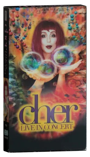 Cher: Live in Concert VHS cover