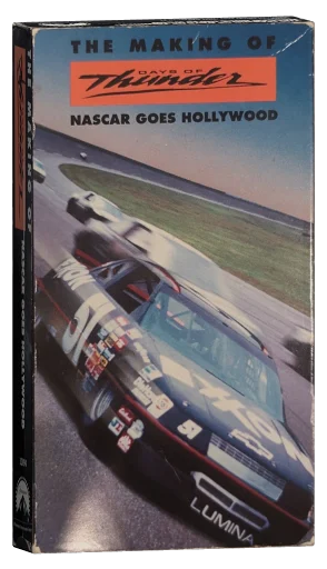The Making of Days of Thunder: NASCAR Goes Hollywood VHS cover
